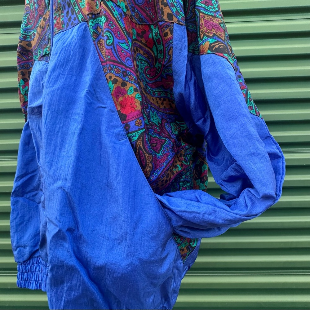 Lavon by Cheerful Corp Vintage 80s/90s Bomber Style Jacket Windbreaker Track - Picture 11 of 15